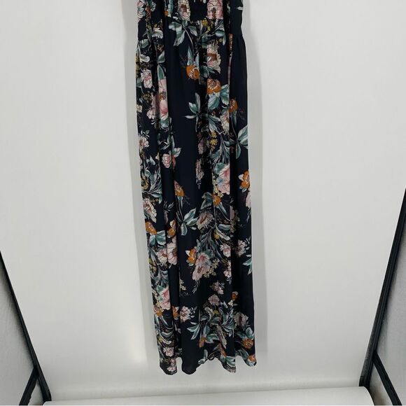 Band of Gypsies Women’s Floral Maxi Romper Black Floral size S - Picture 6 of 7